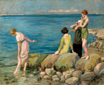 Women Bathers at Studland, Eustace Nash, 1920-29 Women Bathers at Studland, Eustace Nash, 1920-29
