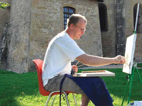 810edLives1 Peter at work in the open air