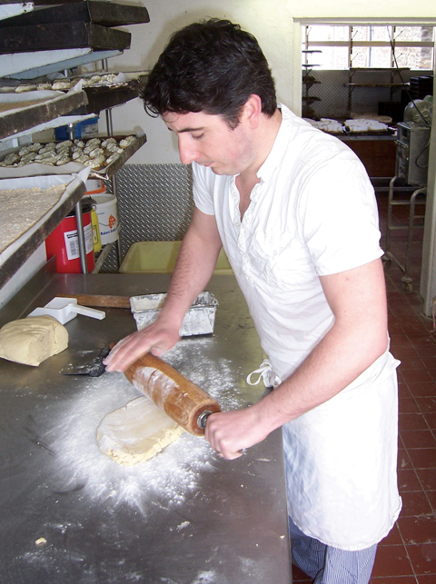 910edTaste2 Working the dough in the traditional way