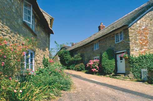 1010edBurton7 Burton Bradstock’s wonderfully named Donkey Lane is not the only animal connection in the village. Over the years there have also been sightings of a ghost dog – headless according to some reports – taking itself for a walk along the cattle tracks