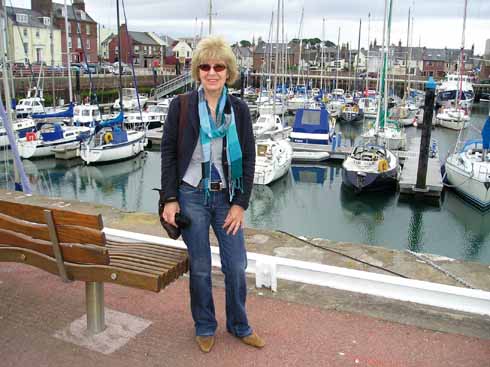 1210edLives3 Any spare time Jane likes to spend by the water or walking her dogs near her East Dorset home