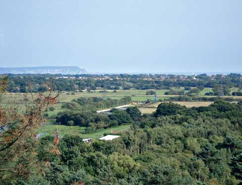 711edFACEOF5 View from St. Catherine’s Hill looking towards the Isle of Wight