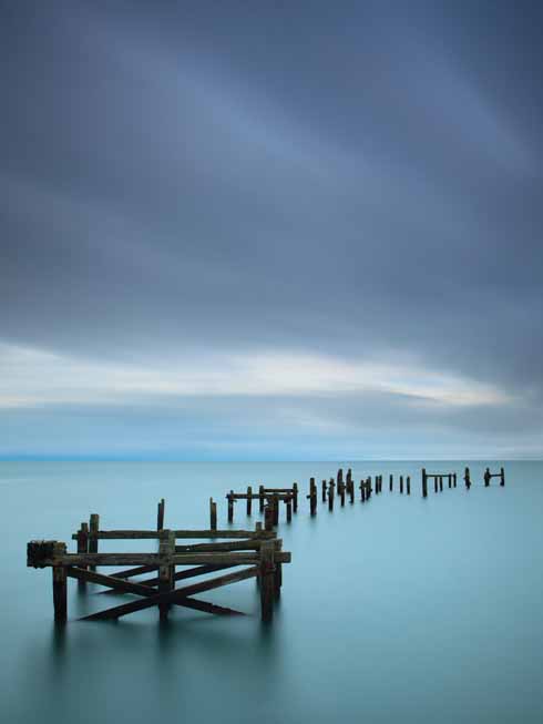‘I first photographed this composition,’ remembers Andy, ‘when I was at art school. It’s an iconic shot now and I was living about 500 yards from here when I took it. People recognise me for my colour work and I was lucky with the colours and the clouds’ shape and this shot is how I would do it if I could control the clouds. This has been a special place for me. I feel I’m a bit more entitled to take this shot as a Swanage man than others!’