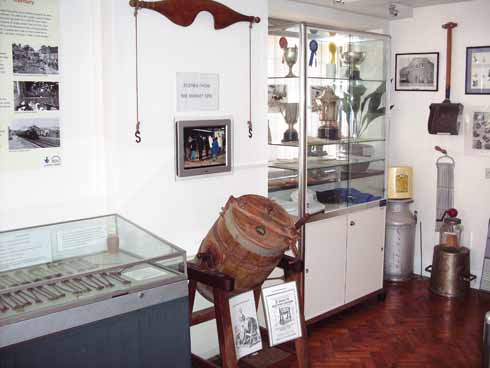 This ‘2-minute butter churn’ is in the museum’s market and creamery room (Picture credit: John Pridgeon)