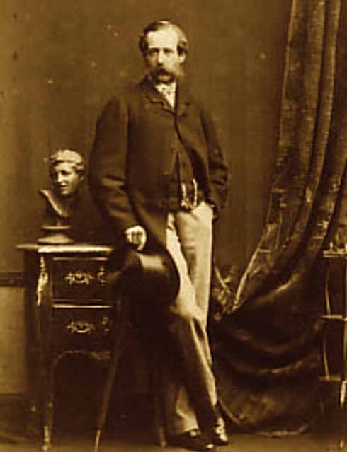 Sir George Eliott Meyrick Tapps-Gervis-Meyrick, after whom the park is named, fortunately not in the entirety of his name