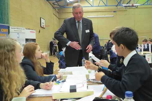 Dr David Marsh, of Marden Edwards Ltd, a judge and committee member who has moved the tournament along significantly with tremendous drive and enthusiasm