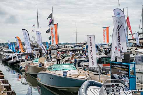 The Poole Harbour Boat Show will once again be held but will stretch from Poole Quay Boat Haven to the commercial port (Image: Phillip Hartley)