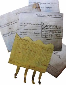 Leases dating from 1575 to 1834 of the Impropriate Rectory 
